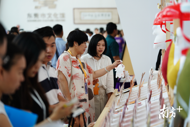 2019年在东莞举办的粤港澳大湾区文采会(资料图片)