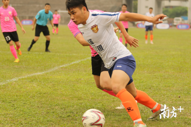 以足球“竞赛+集训”,三水一年吸引超13万人次到来。受访者供图
