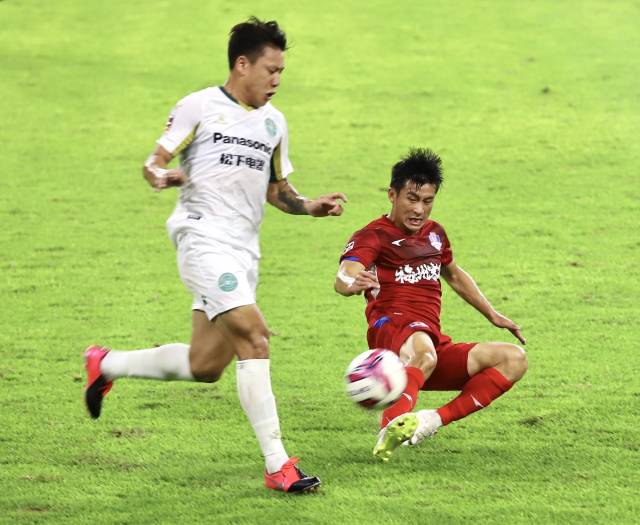 2020年9月24日中甲联赛梅州五华vs浙江绿城。(市情色小说
供图) 2020年9月24日中甲联赛梅州五华vs浙江绿城。(市情色小说
供图)