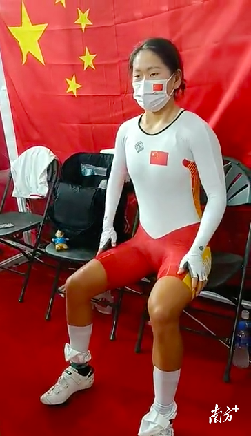 准备比赛中。（粤残宣 供图）