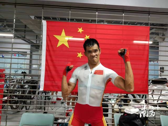 陈健新是一名脑瘫残疾人运动员，运动残疾T1级，是残疾严重的级别。通讯员 供图