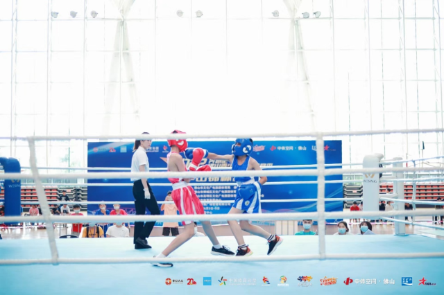 拳击锦标赛现场。